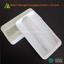 Bac à médicaments en plastique à thermoformage blanc